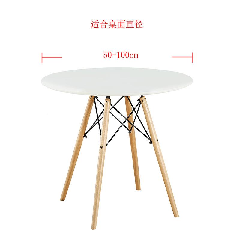 木桌餐腿支架办公会议桌电脑艺桌圆桌餐桌脚吧台无品牌/铁架榉木