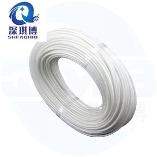 31.2KV自熄管白色绝缘套管硅脂玻璃纤维套绝缘套管管耐高温编树织