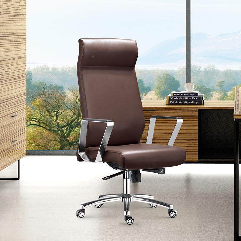 家现货家用斜躺转椅DRC人厂体工学脑西皮光面员办公电椅升职降