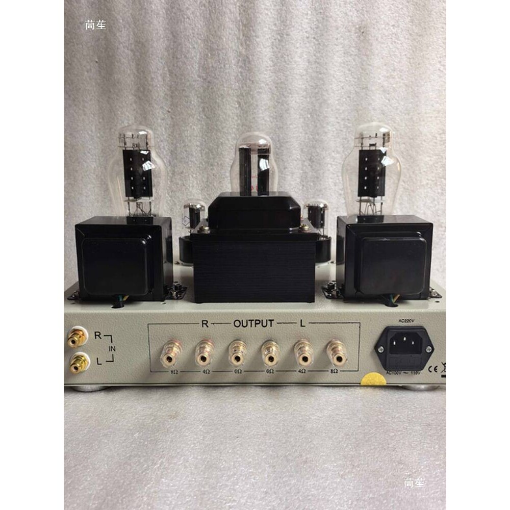 体验版2A3C胆机手工搭棚甲类交流灯丝2A3电子管功放机HiFi成品机