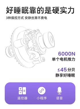 A婚10L大E电动床多功能家用卧室全降自动升床智能架F77TSSS8床垫