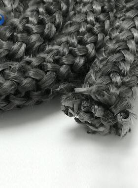 厂价供玻璃直条纤维炉门密封圈绳黑色RZP密封采暖炉密封多种规格