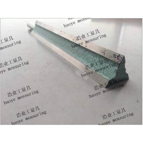 DING ZUO  425 铸铁三棱尺 工具钢三棱检验平尺 硬度HRC58°-62°