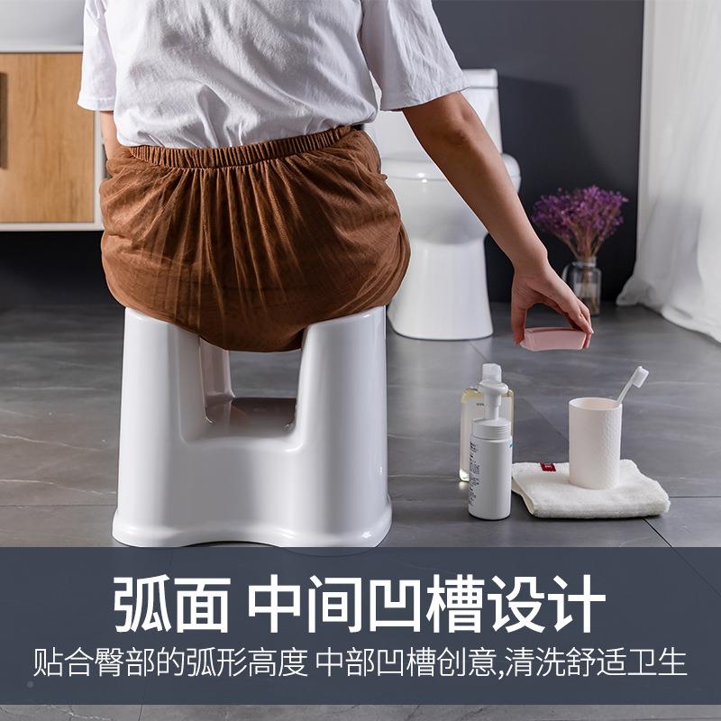淋浴凳料子加厚防滑老年人浴塑室凳家用孕妇坐凳hr0331洗浴凳澡凳