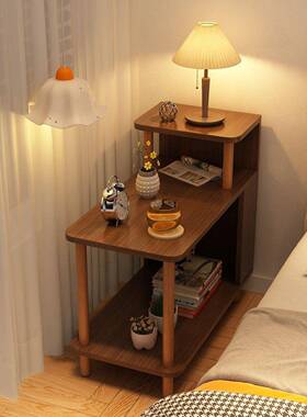 头YLN柜子窄边现代出简约小型置床物架卧室小茶网红儿童简易几租