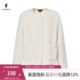 淑女风外套衣 摇粒绒气质时尚 POLOWALK旗舰店女式 外套保罗秋冬新品