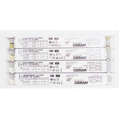 OSRAM电子镇流器QT-FIT 2*54-58W整流器灯管配套T8工业防水