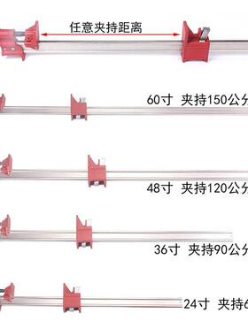 重型f型夹水管固夹木工紧夹具定夹拼夹板夹大力RGW压子夹紧器