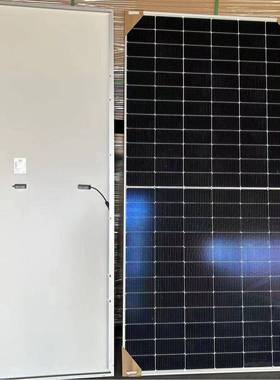 晶科级EXCN型B单玻面单太阳能发电580W太阳能光发电板太阳伏能组