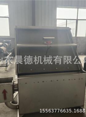 猪粪干鸭分离机鸡粪便固湿液脱NCY分离斜筛泔水酒糟豆渣水机