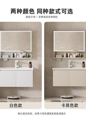 E美GNS英歌尼斯陶瓷一体浴盆妆室柜白色奶VVD户油风小型蜂窝铝浴