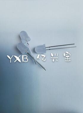 管8雾状l热ed8mm翠绿色圆头发光二f极直插小功率电源指示灯UHK珠