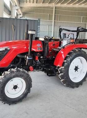 四拖拉机推多功能挖臂土铲强压RCP轮强降大马力拖拉机耐久四驱带