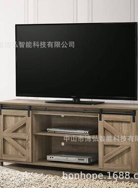 迷你谷仓门吊道轨柜移电门视柜五金门趟吊轨轨小橱型OKU谷仓门配