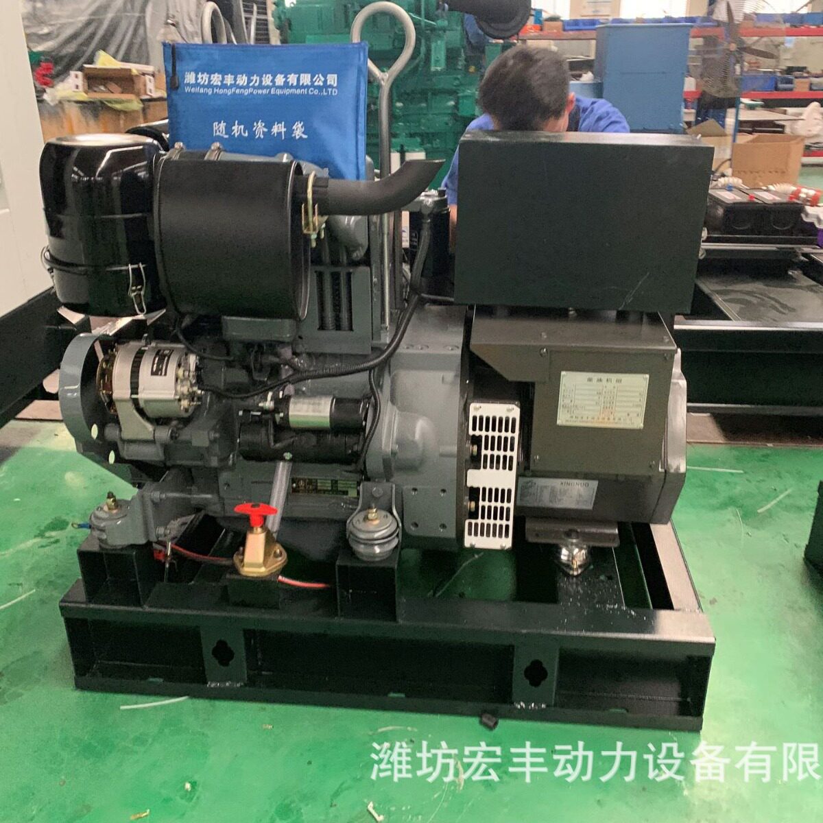 风冷道依茨发电机组12-100kW