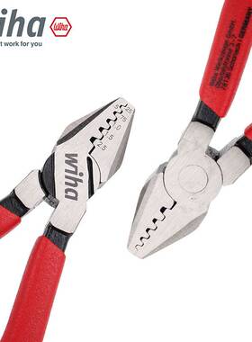 德国wiha威汉经典型压线钳进口手动端子压接钳冷压钳28330/30066