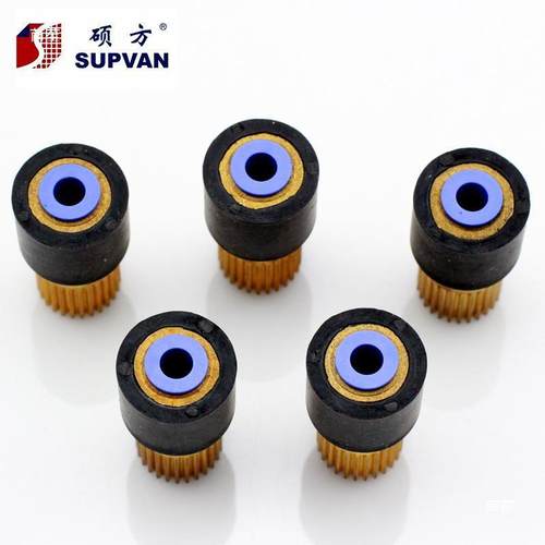 硕方线号机胶辊TP60i/7轮0套号管印打码线号码打机主动轴滚IJK齿