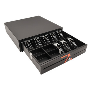 热卖爆款钱箱收款箱商用带锁三档抽屉式钱箱盒子现金盒收银机钱箱