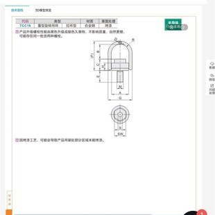 1.0T 1.5T 2.0T TCC16 3.0T 0.7T 2.5T 5.0重型W02旋转吊环0 0.5T