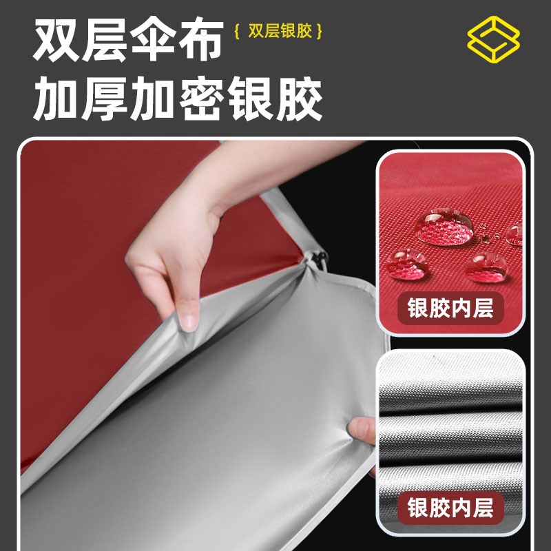 摆摊遮阳伞户外大伞防雨防晒折叠伞太阳伞地摊伞商用加厚加固定制