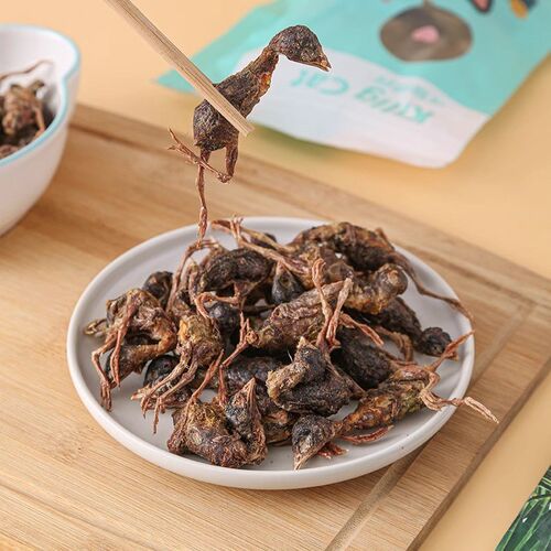 狗狗零食鹌鹑冻干富含软磷脂美毛亮毛营养生骨肉增肥狗狗冻干零食