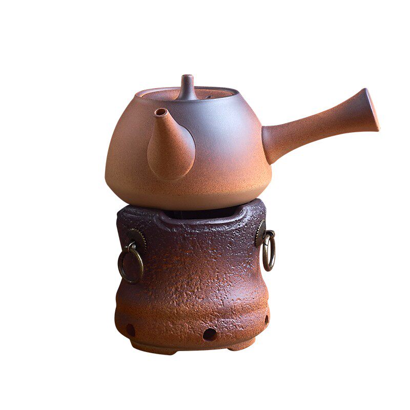 便携户外泡茶炉酒精炉煮茶器日式温酒器陶瓷酒精灯电陶炉烧水茶壶