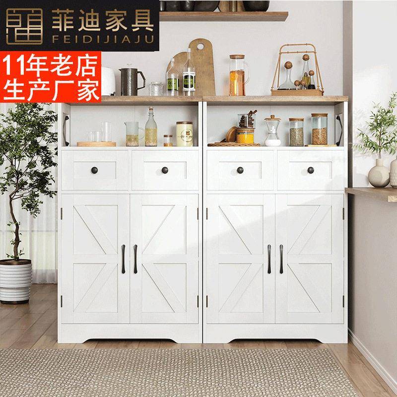 餐边柜板式家具现带抽屉柜咖啡吧厂家直销抽屉储物玄关收纳橱柜