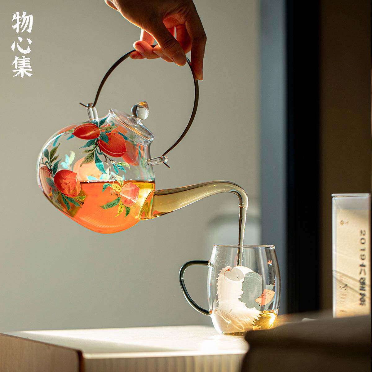 物心集高硅硼玻璃茶泡壶泡茶器耐热烧水壶煮茶电炉通202615陶用提