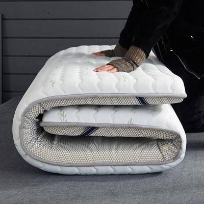 乳胶床垫软垫学生宿舍单人双人家用榻榻米海绵被褥子地铺睡垫加厚