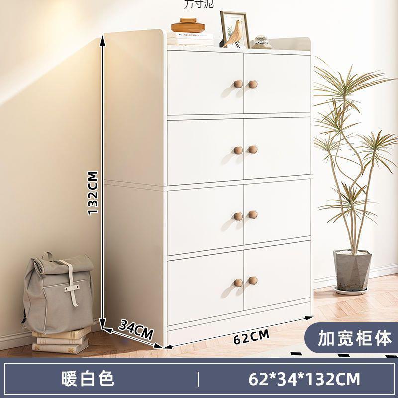斗柜家用储物柜客厅简约落地柜多层靠墙转角柜子收纳柜卧室五斗柜