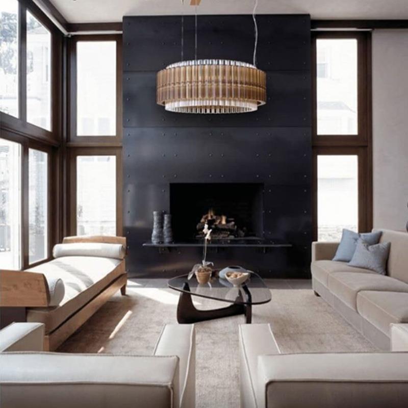 餐厅灯意大利lamp客厅吊灯C楼梯间轻奢挑空arm意式别墅en风Ita