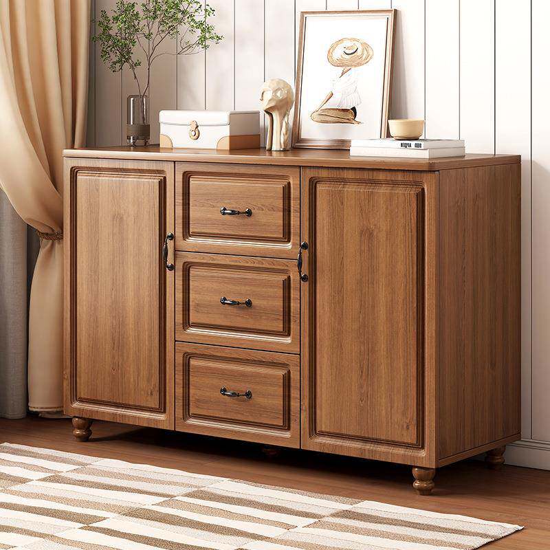 电视柜高款落地家用小户型简约现代出租房斗柜80cm高储物柜子