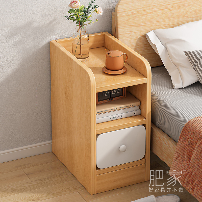 出租屋租房小尺寸迷你小型超窄夹缝床头柜现代简约小柜子MS300