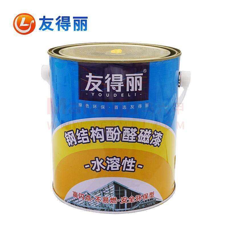 友得丽钢结构漆铁漆油漆防锈漆酚醛磁漆油漆一卡2kg装一个