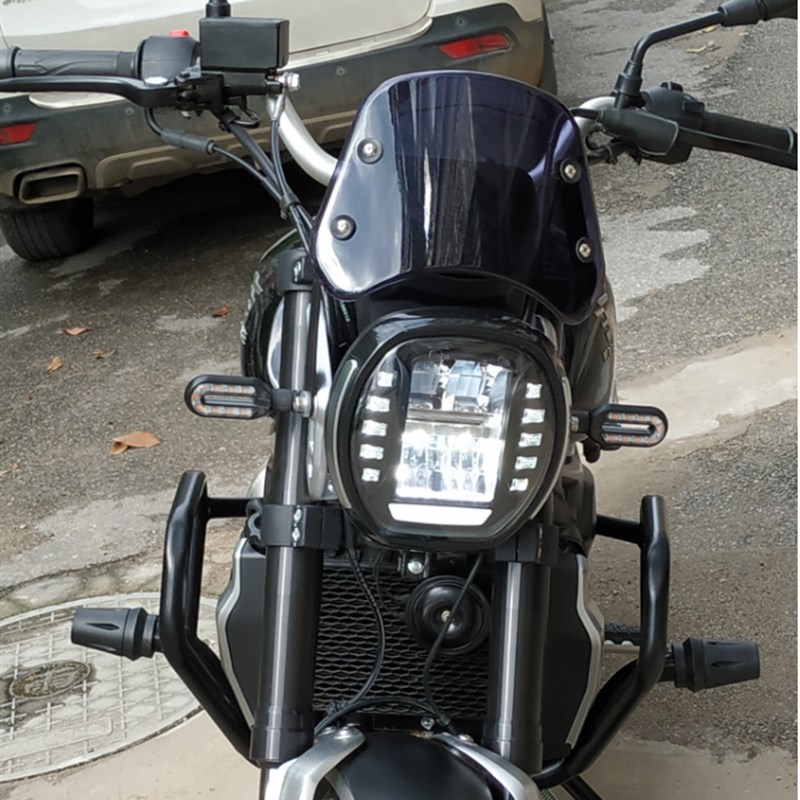 适用于无极300C边包/LX300-C/VOGE300后靠背快拆边箱保险杠货架