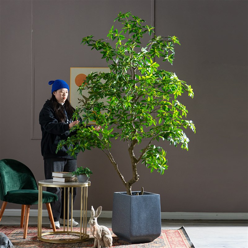 巨大型马醉木仿真树绿植假树盆栽室内客厅造景观装饰落地植物摆件