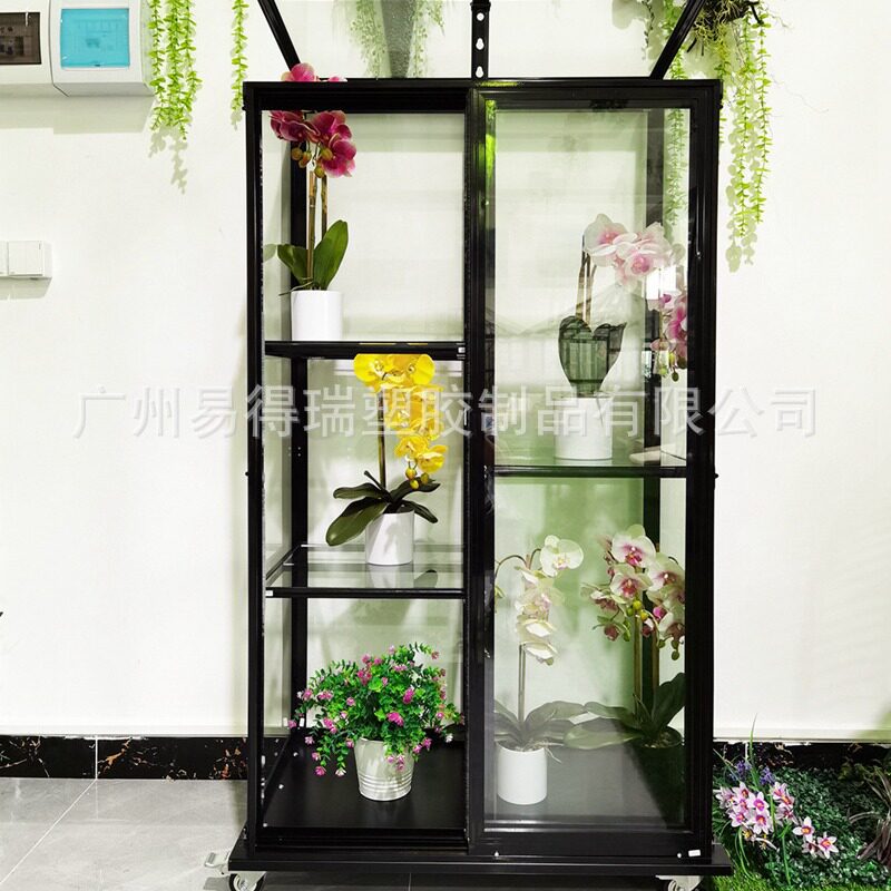 PC阳光板小型温室花棚 家用阳台花房 多肉植物蔬菜 保温采光屋图片