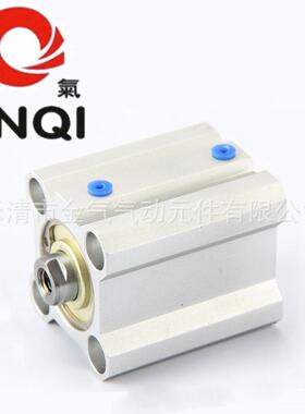 气B动C2薄气型汽缸Q径80铝缸合金气动元件FIW方形缸