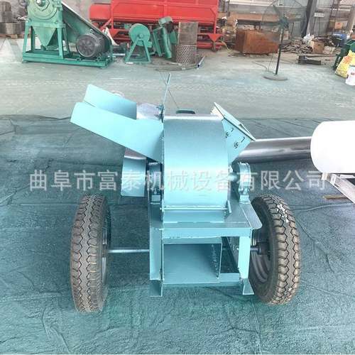 桃角圆树梨树果园树枝工碎枝机木方木粉碎机木厂边料破GMC碎机