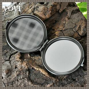 星月神秘复古欧式金属双面随身便携创意可爱折叠小镜子化妆梳妆镜