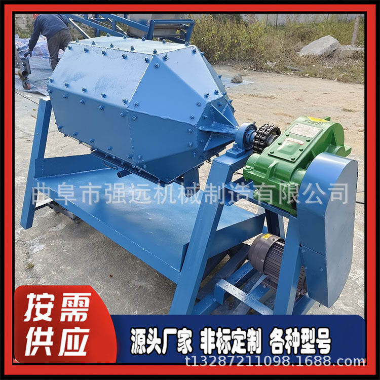 小型金属研磨抛光机 100升滚筒抛光机 大型滚筒抛光机
