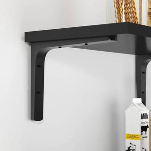 新品墙上置物架墙壁书架挂墙木板墙面悬空置物板隔板一字分层板壁