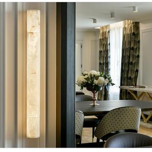 云石壁新灯中式 书房卧室床生头酒店过道楼梯间走卫廊间长MIL条壁