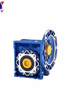 0NMRV速3蜗轮蜗杆减速机小型铝壳变器变速箱RV30/50伺服步6进减速