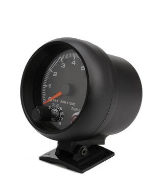 款2V3速.75寸12V汽车通1用蓝光指针转速表汽车YLL改装转表