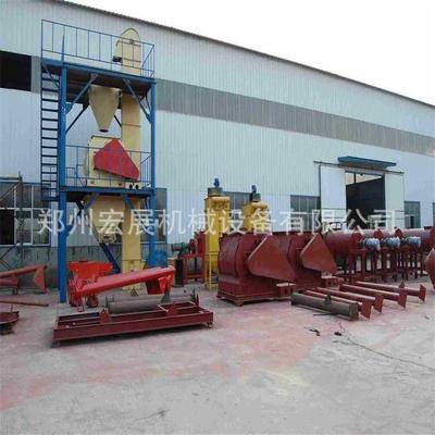 粉砂产浆子粉生线自动计腻量干粉砂浆腻子粉混干合搅拌ZGT生产线