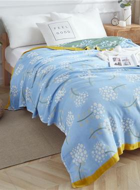 竹纤维冷冰感冰0300022丝毯夏季薄款办公室童午机洗睡凉毯现儿货