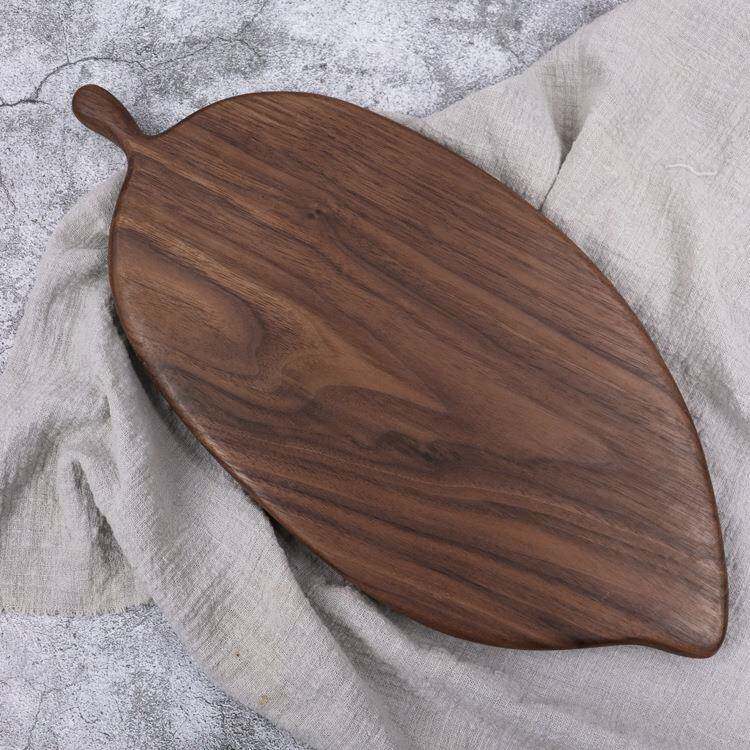 北美黑桃木砧板家用实木胡整木板砧辅食水菜板面包板DCV牛果排板