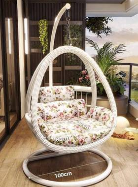 OoR吊篮外藤椅懒人椅无品牌/阳台秋千用摇篮户庭院双人吊椅室内家