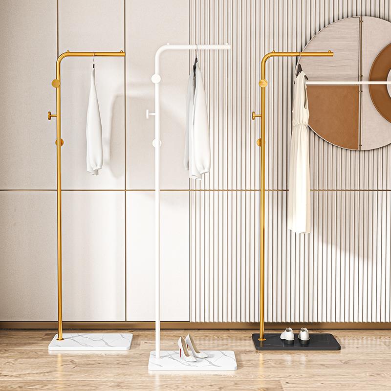 轻奢挂架落地卧室收纳衣架简易衣服架家用室内立式BAB移动衣帽置